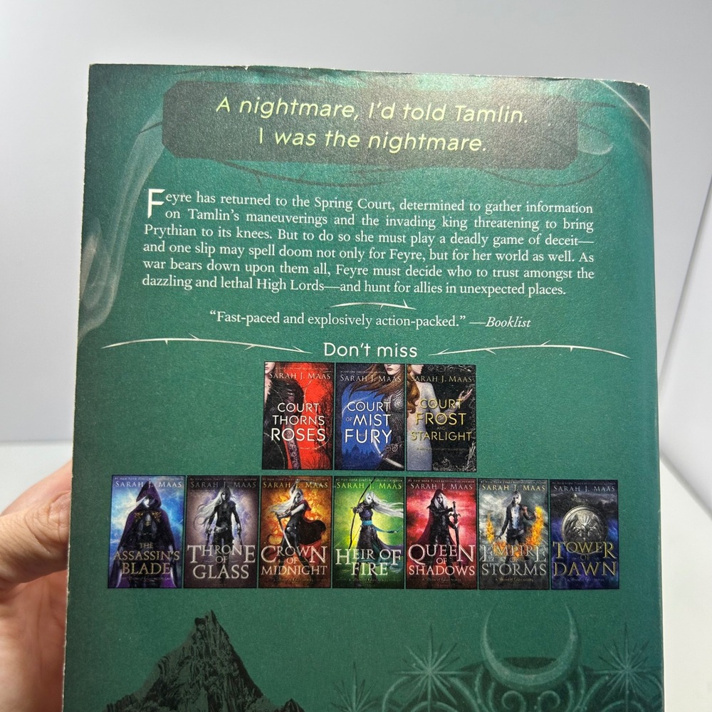A Court of Wings and Ruin Paperback by Sarah J. Maas A Court of Thorns and Roses - Picture 8 of 16